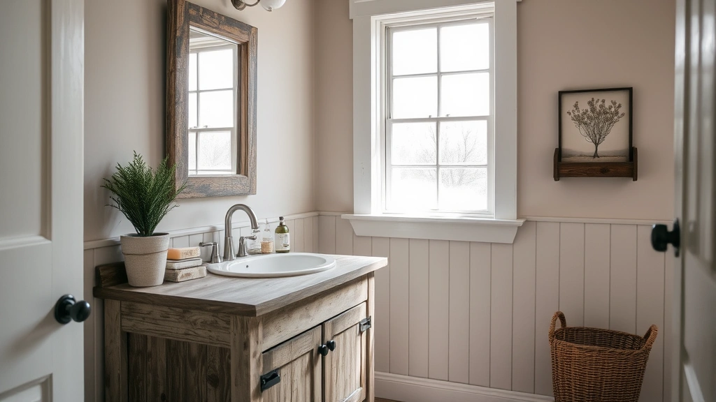 22 Rustic Bathroom Vanity Remodel Ideas That Bring Cozy Farmhouse Charm to Your Home (Don't Miss #6!)