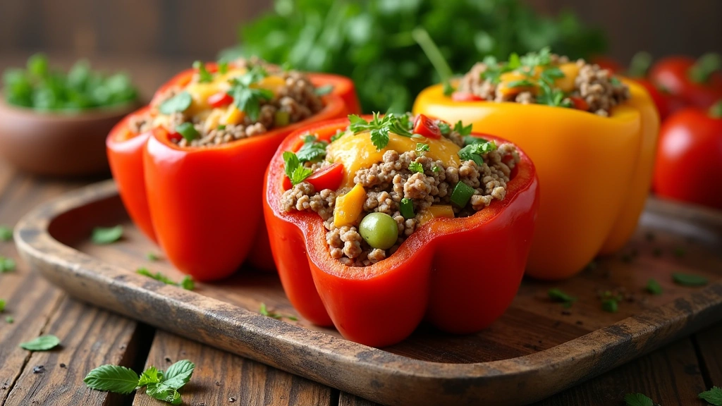 Savory Keto Stuffed Peppers: Packed with Flavor and Low in Carbs