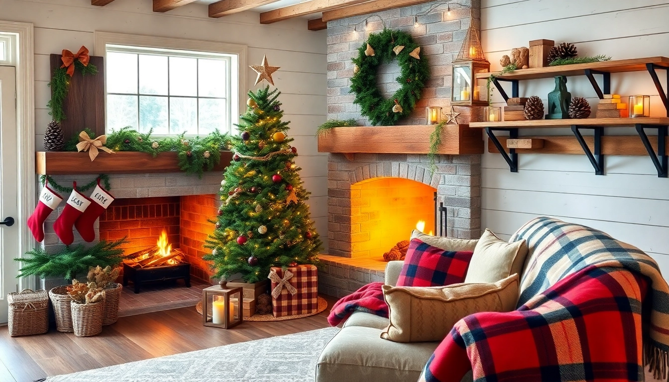 15 Rustic Farmhouse Christmas Decor Ideas You Need to Try This Year!