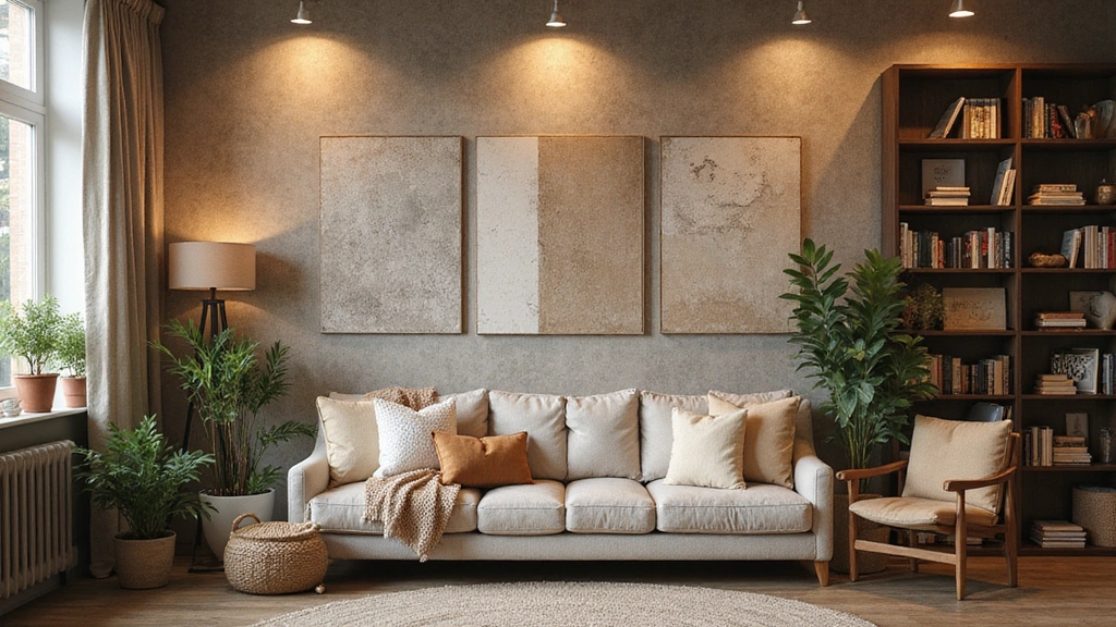 15 Textured Wallpaper Ideas That Will Transform Your Living Room Into a Cozy Retreat!