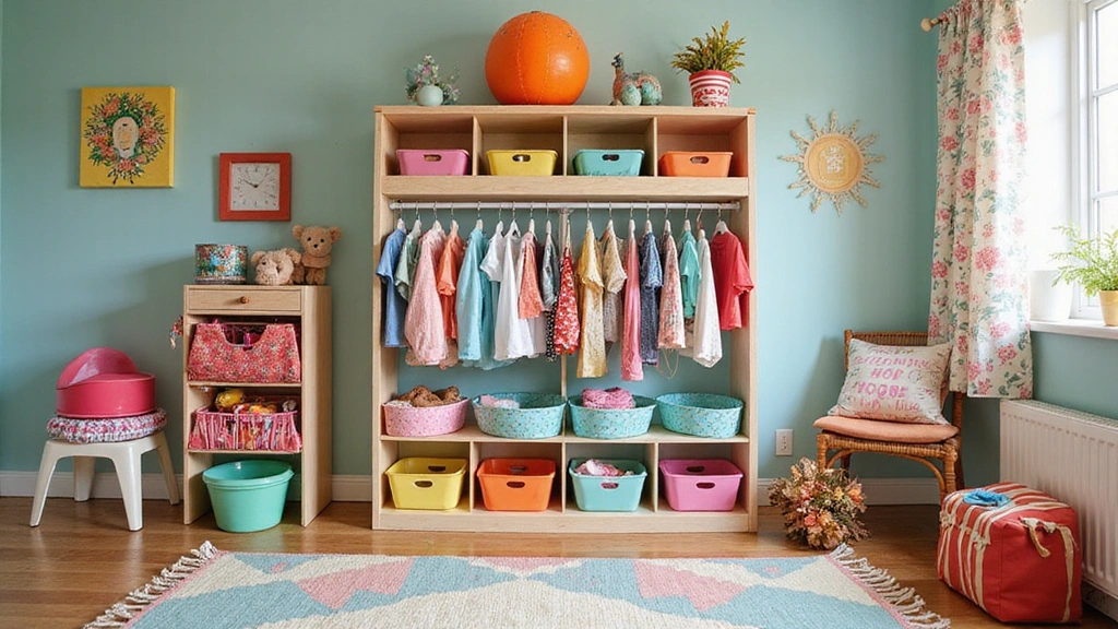 11 Fun Ways to Store Kids' Clothes Without a Closet (Tip #10 Will Make Them Smile!)