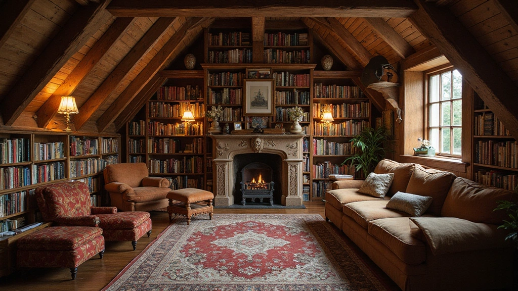 15 Inspiring Attic Library Ideas That’ll Make You Want to Read All Day!