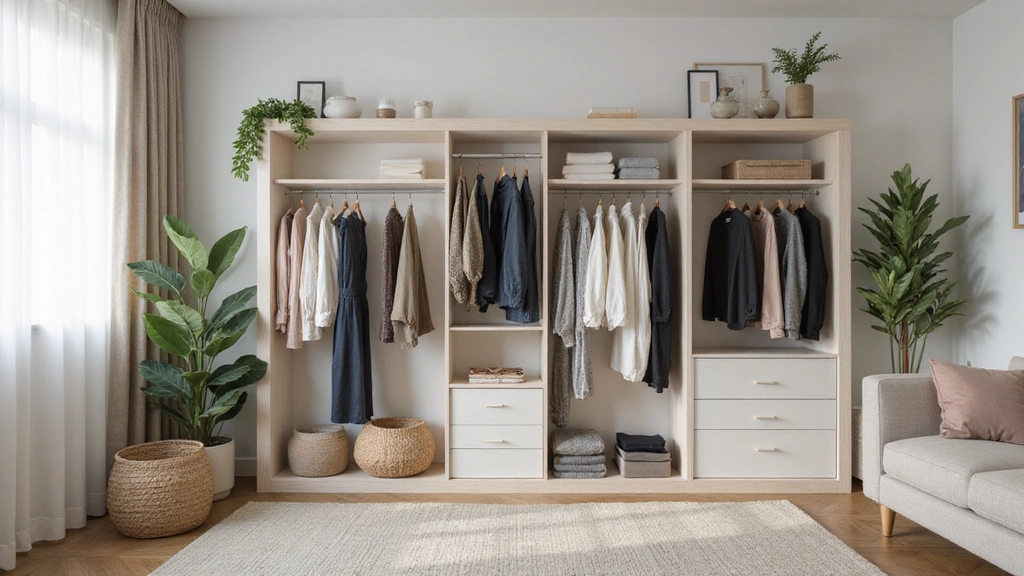 17 Minimalist Hacks to Store Clothes Without a Closet (Tip #6 Will Simplify Your Life!)