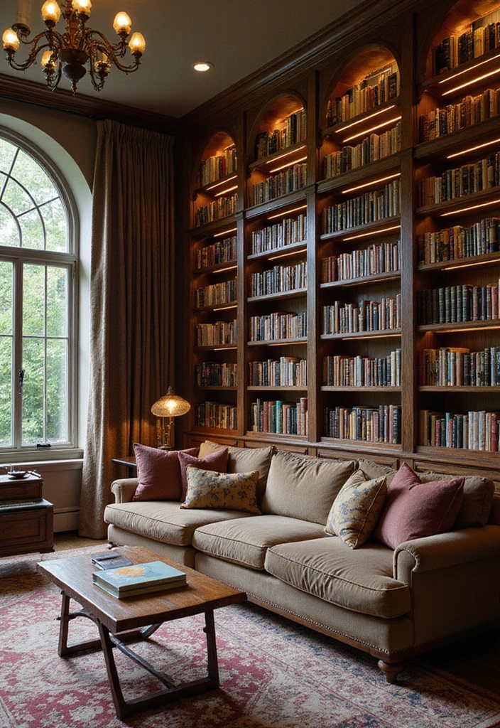22-Inspiring-DIY-Built-In-Shelves-Ideas-for-Your-Home-Library-6.-Full ...