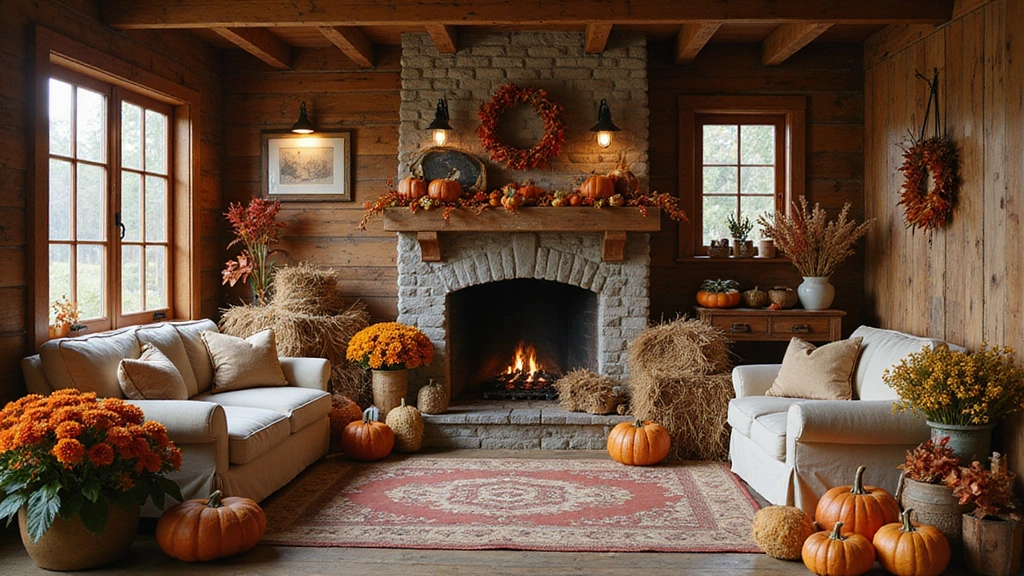 25 Fall Farmhouse Decor Ideas That’ll Make Your Home Feel Like a Cozy Retreat!