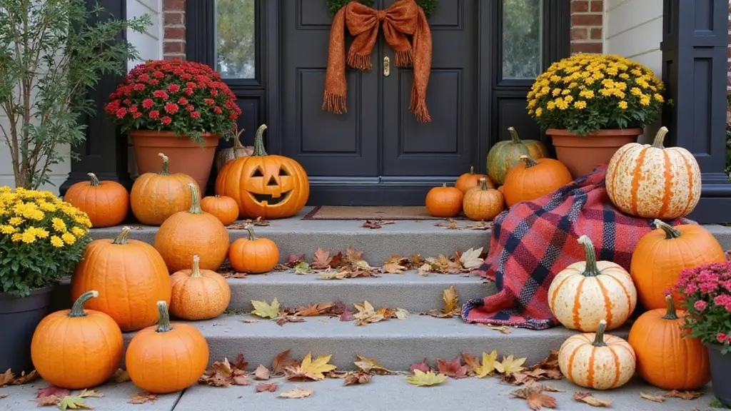 15 Fall Porch Theme Decor Tricks That Will Transform Your Entryway into a Halloween Wonderland